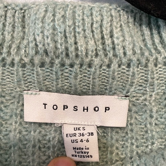 Knitted Ruffle Sweater - Picture 6 of 6